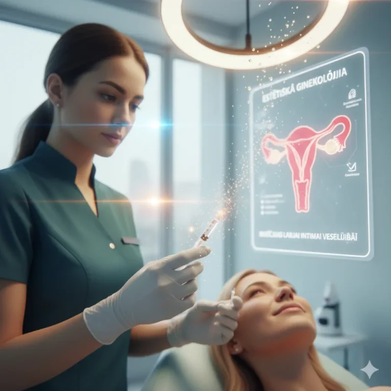 Ginekologs Rīgā veic PRP un hialuronskābes injekcijas pacientēm ar maksts sausumu