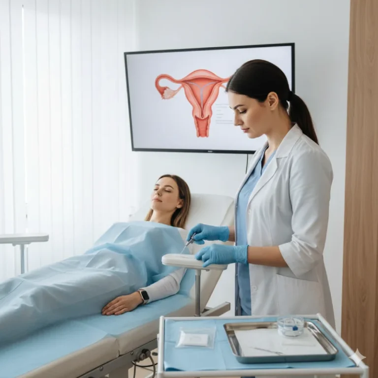 Kontracepcijas metode - intrauterīnas spirāles ievietošana veic ginekologs Rīgā.