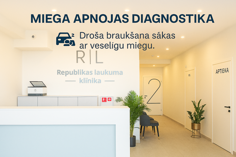 Neārstēta miega apnoja var izraisīt mikromiegu – īslaicīgu iemigšanu, kas bieži notiek pie stūres.