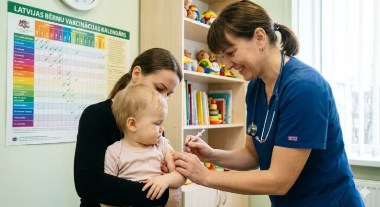 Vakcinācija bērniem RĪgā ar pediatra konsultāciju