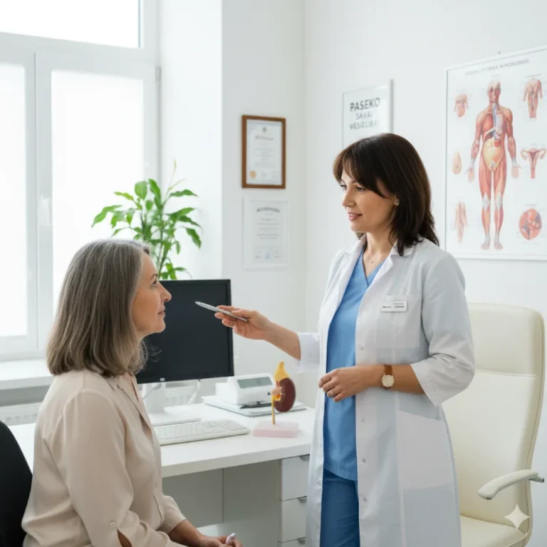 Urologs sievietēm ārstē urīna nesaturēšanu, biežu un sāpīgu urināciju