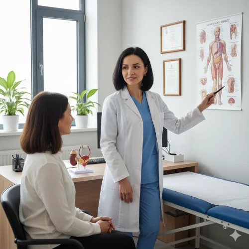 Dr. Ērika Bitiņa Barlote is a urologist specializing in the treatment of female urological conditions